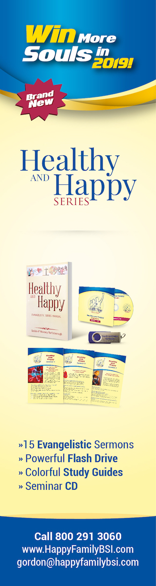 Advertisement - Healthy and Happy Family - Skyscraper 160x600